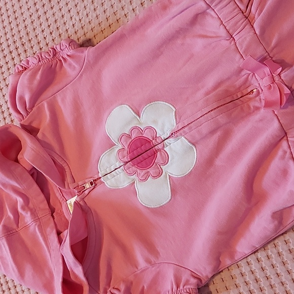 Girl's hooded romper - Picture 4 of 7